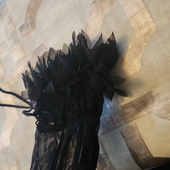 VINTAGE Black Women's Blouse - Picture 4 of 4